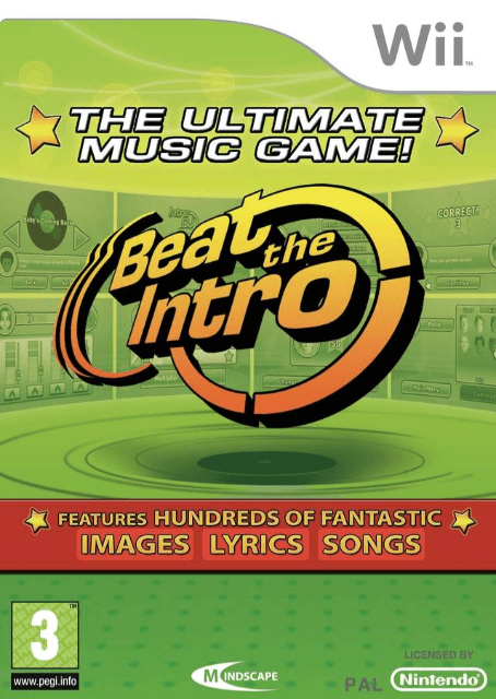 Beat The Intro box art for Wii